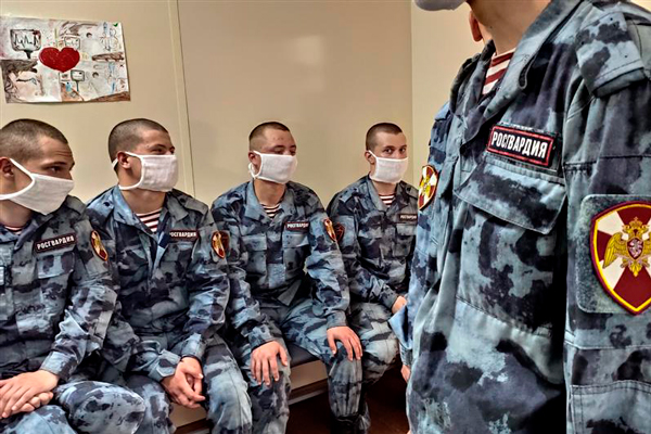 Servicemen of the Russian Guard became donors of the Sevastopol Blood Center